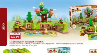 LEGO DUPLO Les plný objavov a divokých zvieratiek