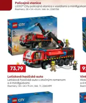 LEGO City Letiskové hasičské auto