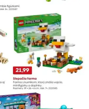 LEGO Minecraft Slepačia farma