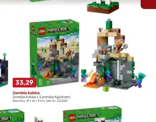 LEGO Minecraft Zombie kobka