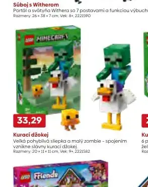 LEGO Minecraft Kurací džokej