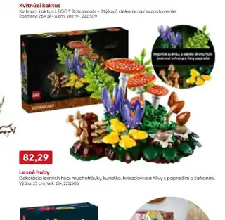 Lesné huby LEGO Botanicals