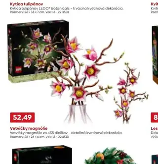 Vetvičky magnólie LEGO Botanicals
