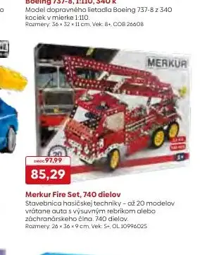 Merkur Fire Set, 740 dielov