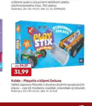 Kvído - Playstix s klipmi Deluxe