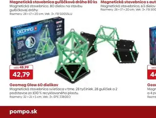 Geomag Glow 60 dielikov