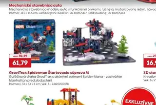 GraviTrax Spiderman Štartovacia súprava M