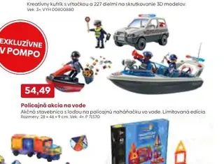 Policajná akcia na vode