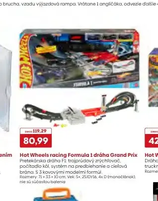 Hot Wheels racing Formula 1 dráha Grand Prix