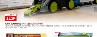 Kufrík autotransportér s príslušenstvom