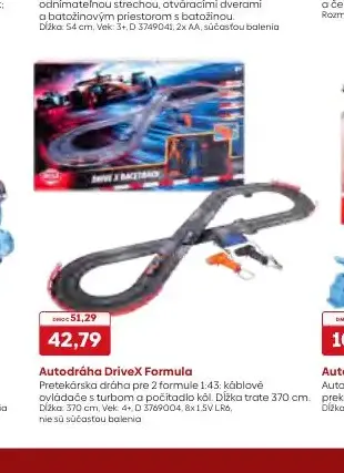 Autodráha DriveX Formula