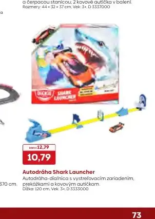 Autodráha Shark Launcher
