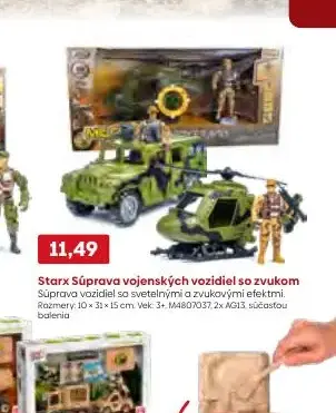 Starx Súprava vojenských vozidiel so zvukom