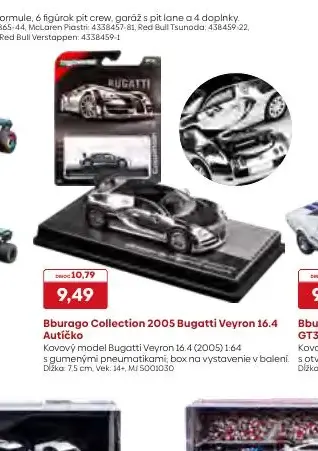 Bburago Collection 2005 Bugatti Veyron 16.4 Autíčko