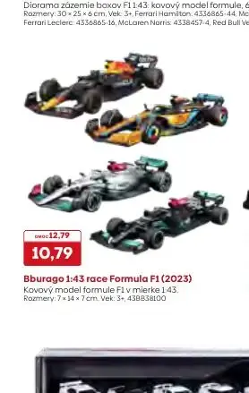 Bburago 1:43 race Formula F1 (2023)