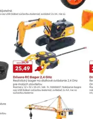 Drivero RC Bager 2,4 GHz