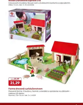 Farma drevená s príslušenstvom