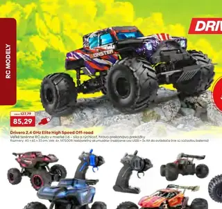 Drivero 2,4 GHz Elite High Speed Off-road