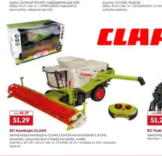 RC Kombajn CLAAS