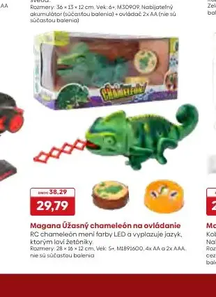 Magana Úžasný chameleón na ovládanie