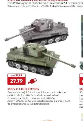 Starx 2,4 GHz RC tank