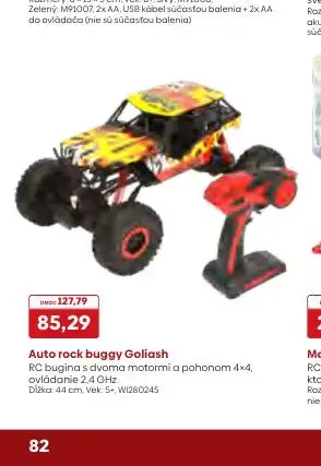 Auto rock buggy Goliash