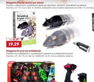 Magana Krysa na ovládanie