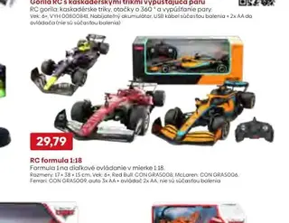 RC formula 1:18