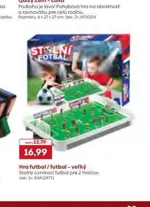 Hra futbal / futbal - veľký