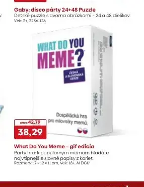 What Do You Meme – gif edícia