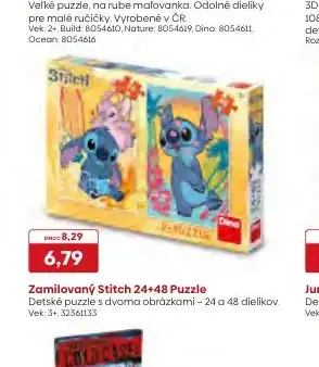 Zamilovaný Stitch 24+48 Puzzle