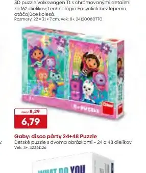 Gaby: disco párty 24+48 Puzzle