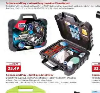 Science and Play – Kufrík pre detektívov