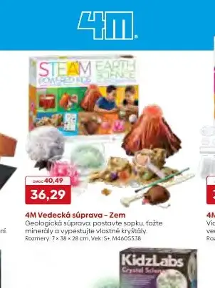 4M Vedecká súprava - Zem