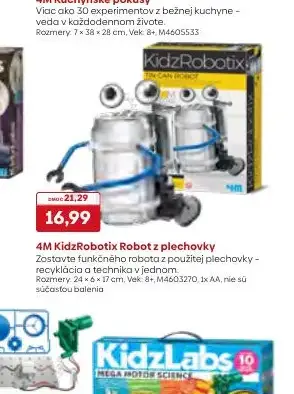 4M KidzRobotix Robot z plechovky