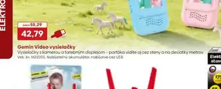 Gemin Video vysielačky